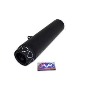 EXHAUST MUFFLER SLIP-ON 2INTO1 REBEL SERIES 4" EU APPROVED INDIAN SCOUT 2025-2026