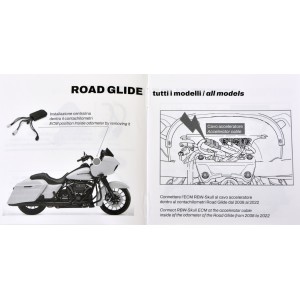 CENTRALINA SELETTORE RIDE MODE SKULL HARLEY DAVIDSON FLH FLT TOURING 2017-25