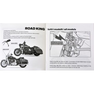 UNITÉ DE COMMANDE DU SÉLECTEUR DE  RIDE MODE SKULL HARLEY DAVIDSON FLH FLT TOURING 2017-25