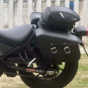 SATTELTASCHEN LEATHER VINTAGE CUSTOM LARGE CUSTOM MOTORRAD UND HARLEY DAVIDSON