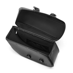 SADDLEBAGS LEATHER VINTAGE CUSTOM LARGE CUSTOM MOTORCYCLE AND HARLEY DAVIDSON