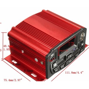 AUDIO SOUND SYSTEM BLUETOOTH® 2CH 50W DELUXE MOTORCYCLE AND HARLEY DAVIDSON