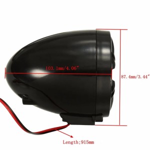 AUDIO SOUND SYSTEM BLUETOOTH® 2CH 50W DELUXE MOTORCYCLE AND HARLEY DAVIDSON