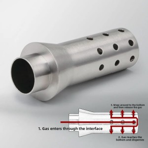 QUIET BAFFLE DB KILLER DOUBLE CIRCUIT 51 MM FOR EXHAUST MUFFLER MOTORCYCLE