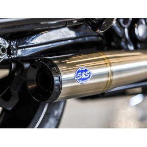 INOX EXHAUSTS 2INTO1 S&S DIAMONDBACK 50ST HARLEY DAVIDSON FLH FLT TOURING 2017-2025