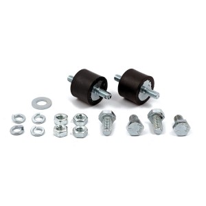 KIT SUPPORTI SILENT BLOCK PER BOX BATTERIA E SERBATOLIO OLIO HARLEY DAVIDSON