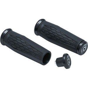 MANOPOLE COMFORT KURYAKYN HEX UNIVERSALI NERE DA 7/8" 22 MM PER MOTO