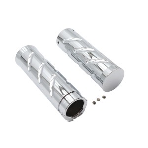 ALUMINIUM GRIPS TWIST STYLE CHROME HARLEY DAVIDSON 1980-2021
