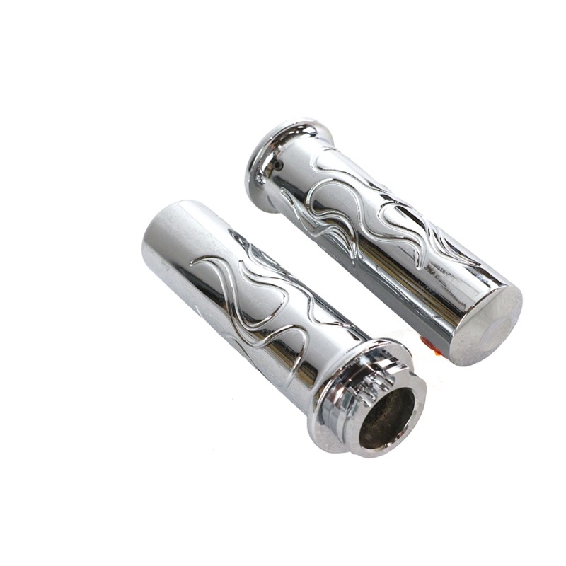 GRIFFE ALUMINIUM FLAME STYLE CHROM HARLEY DAVIDSON 1980-2021