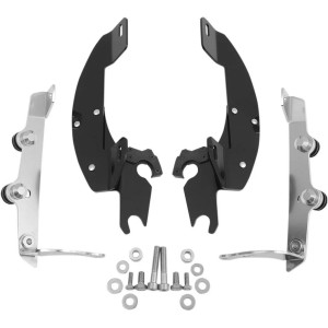 KIT SUPPORTI SGANCIO RAPIDO NERO BATWING FAIRING HONDA VT 750 C4 SHADOW 2004-2016