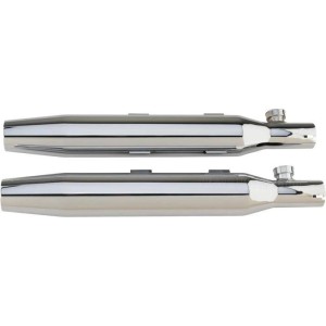 SCARICHI MARMITTE SLIP-ON KHROME WERKS TAPERED 3" CROMATI HARLEY DAVIDSON XL SPORTSTER 04-13