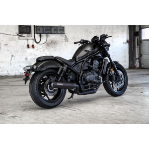 POT D'ÉCHAPPEMENT SLIP-ON MILLER BREAKER II 4" APPROUVÉ UE HONDA CMX 1100 REBEL 2025-2026