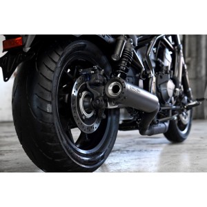 EXHAUST MUFFLER SLIP-ON MILLER BREAKER II 4" EU APPROVED HONDA CMX 1100 REBEL 2021-2024