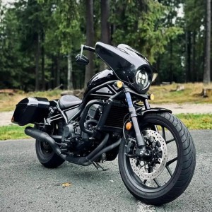 EXHAUST MUFFLER SLIP-ON MILLER BREAKER II 4" EU APPROVED HONDA CMX 1100 REBEL 2025-2026
