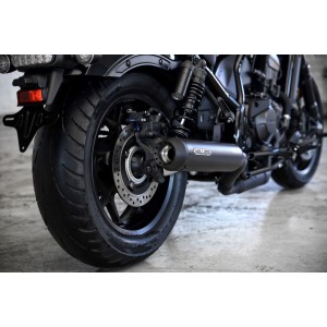 AUSPUFFANLAGEN SLIP-ON MILLER BREAKER 4" EU-ZULASSUNG HONDA CMX 1100 REBEL 2021-2024