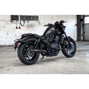 EXHAUST MUFFLER SLIP-ON MILLER BREAKER 4" EU APPROVED HONDA CMX 1100 REBEL 2021-2024