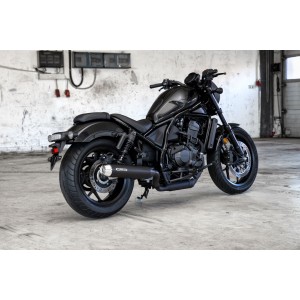 EXHAUST MUFFLER SLIP-ON MILLER BREAKER II 4" EU APPROVED HONDA CMX 1100 REBEL 2021-2024