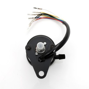 TACHOMETER 60 MM 160 KM/H SCHWARZ MIT HELLEN 3 FUNKTION FÜR MOTORRAD