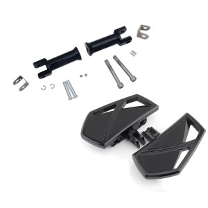 FUSSRASTEN-SET SITZER PHANTOM DELUXE SCHWARZ HARLEY DAVIDSON SOFTAIL 2018-2024