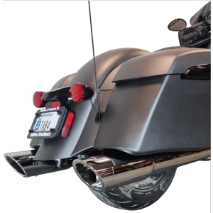 POT DÉCHAPPEMENTS TAB PERFORMANCE SLIP-ON 4.5" B.A.M. CHROME INDIAN TOURING CRUISER 2014-2026