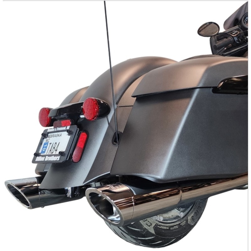 SCARICHI MARMITTE TAB PERFORMANCE SLIP-ON 4.5" B.A.M. CROMATI INDIAN TOURING CRUISER 2014-2026