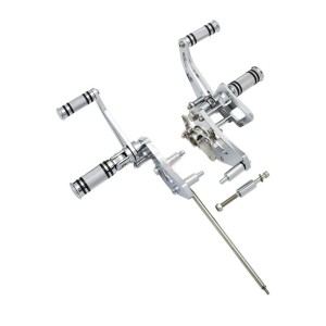 CHROME FORWARD CONTROLS DELUXE FOR HONDA VT 750 C SHADOW 2004-2015