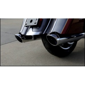 POT DÉCHAPPEMENTS TAB PERFORMANCE SLIP-ON 4" B.A.M. CHROME INDIAN TOURING 2014-2026