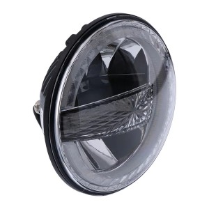 LED HEADLIGHT INSERT 7" SHAKER EU APPROVED FOR MOTORCYCLE AND HARLEY DAVIDSON