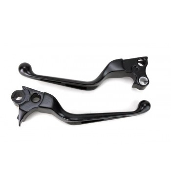 LEVE WIDE BLADE SLOTTED NERE PER  HARLEY XL SPORTSTER  '04-'12