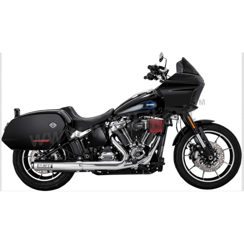 EXHAUST MUFFLER SLIP-ON VANCE & HINES SUPERSPORT HARLEY DAVIDSON FXLRST 117 LOW RIDER ST 2025-2026