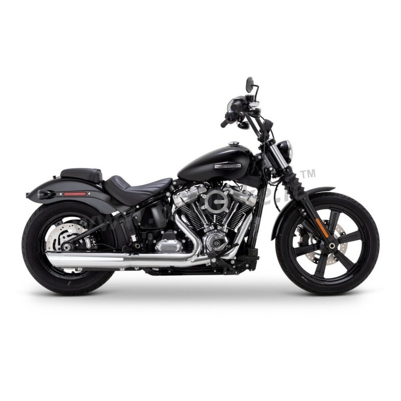 AUSPUFFANLAGEN SLIP-ON VANCE & HINES TWIN SLASH HARLEY DAVIDSON FXBB 117 STREET BOB 2025-2026