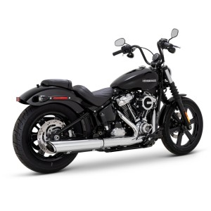 ÉCHAPPEMENT SLIP-ON VANCE & HINES TWIN SLASH HARLEY DAVIDSON FXBB 117 STREET BOB 2025-2026
