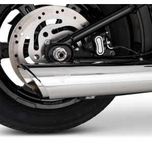 ÉCHAPPEMENT SLIP-ON 2EN1 VANCE & HINES TWIN SLASH HARLEY DAVIDSON SOFTAIL 2025-2026