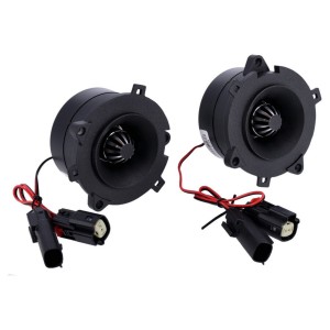PRECISION POWER FAIRING TWEETER KIT BATWING HARLEY DAVIDSON FLH FLT TOURING  2014-2024