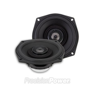 LAUTSPRECHERSET PRECISION POWER 4 OHM 5.25" FAIRING HARLEY DAVIDSON FLH FLT TOURING 1998-2013