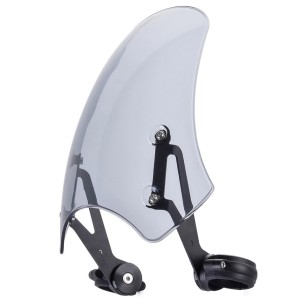SPORT WINDSHIELD 12" FOR 40-50 MM FORKS MOTORCYCLES AND HARLEY DAVIDSON
