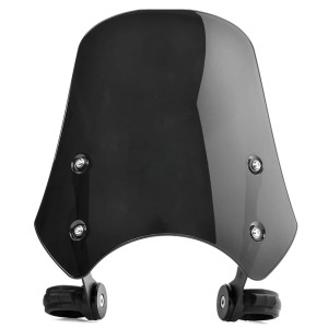 SPORT WINDSHIELD 12" FOR 40-50 MM FORKS MOTORCYCLES AND HARLEY DAVIDSON