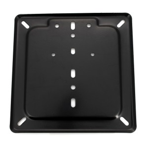 BASE PORTE PLAQUE D'IMMATRICULATION NOIR POUR MOTOCYCLETTE