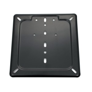 BASE LICENSE PLATE STAINLESS STEEL BLACK HOLDER FOR MOTORCYCLE