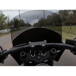 REPLACEMENT WINDSHIELD FOR WINDSCREEN CLUB STYLE 11" HARLEY DAVIDSON