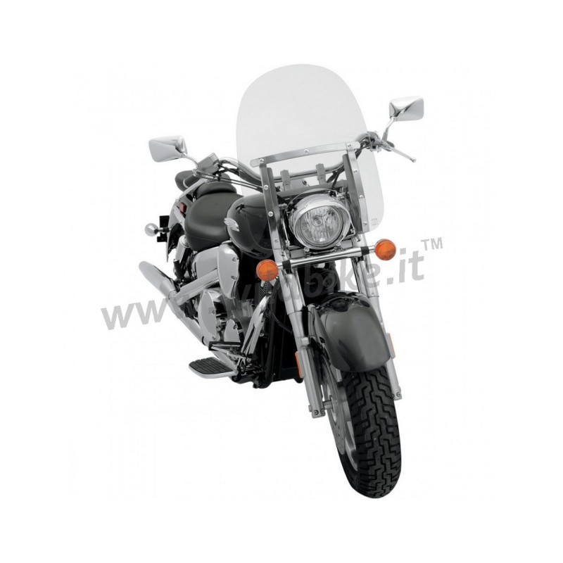 MEMPHIS SLIM WINDSHIELD 17" CLEAR HARLEY DAVIDSON FLHR ROAD KING 1996-2022