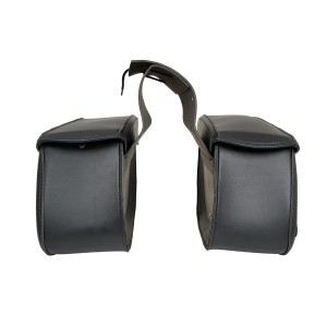 SADDLEBAGS LEATHER VINTAGE CUSTOM LARGE CUSTOM MOTORCYCLE AND HARLEY DAVIDSON