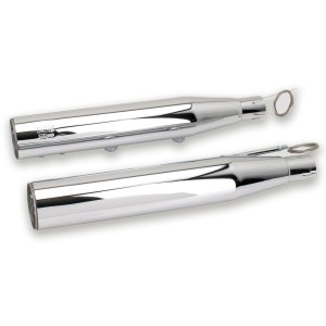 SYSTÈME D'ÉCHAPPEMENT MCJ 2IN2 ROYAL 80 CHROME YAMAHA XV 1600 WILDSTAR 1999-2005