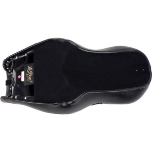 COMFORT  LEATHER SEAT LE PERA MAVERICK TWO UP HARLEY DAVIDSON FXD DYNA 06-17