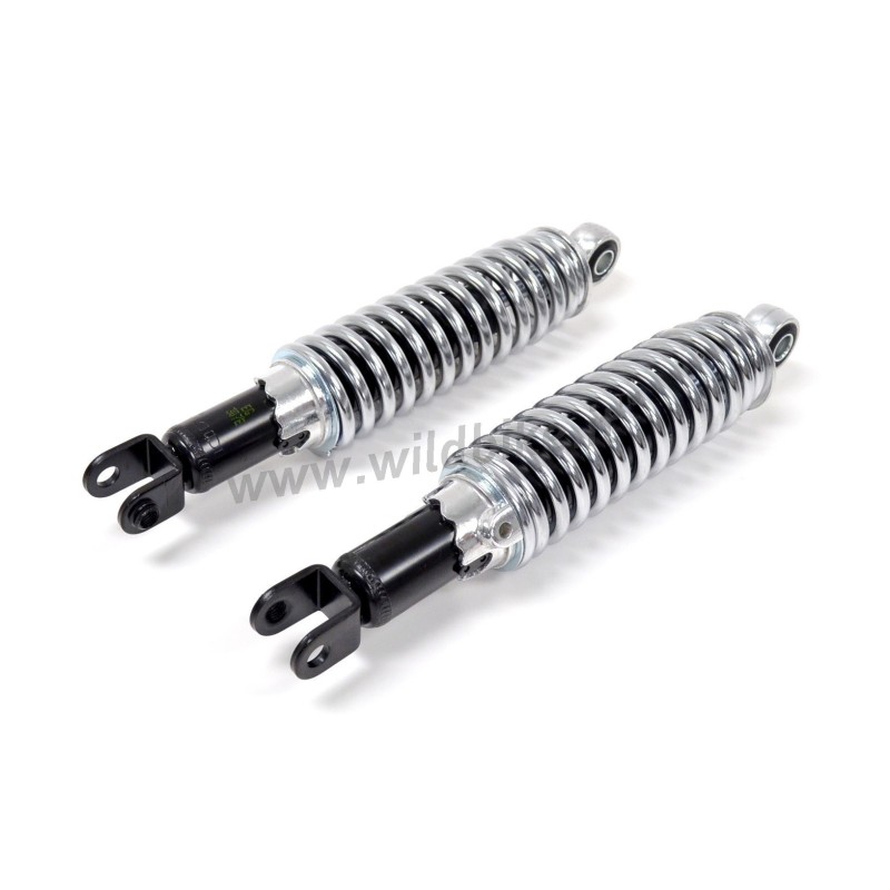 STOSSDÄMPFER CHROM HINTEN VINTAGE 11,4" AUGE ZU GABELKOPF FÜR MOTORRAD