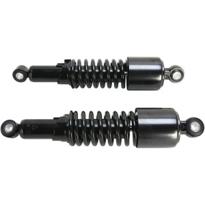 AMORTISSEURS ARRIÈRE VINTAGE NOIR 11,4" 298 MM POUR MOTO