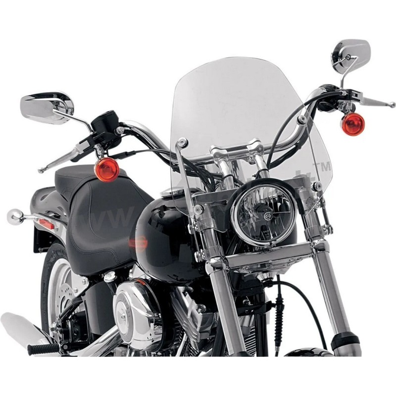 WINDSHIELD SPORTSHIELD DEL REY 13" HARLEY DAVIDSON XL1200 C SPORTSTER CUSTOM 2011-2021
