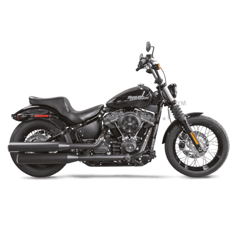 SEAT COMFORT LE PERA 2-UP CHEROKEE SMOOTH HARLEY DAVIDSON SOFTAIL 2018-2026