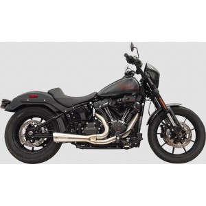INOX EXHAUST BASSANI 2INTO1 RIPPER 49 STATE HARLEY DAVIDSON SOFTAIL 2018-2026