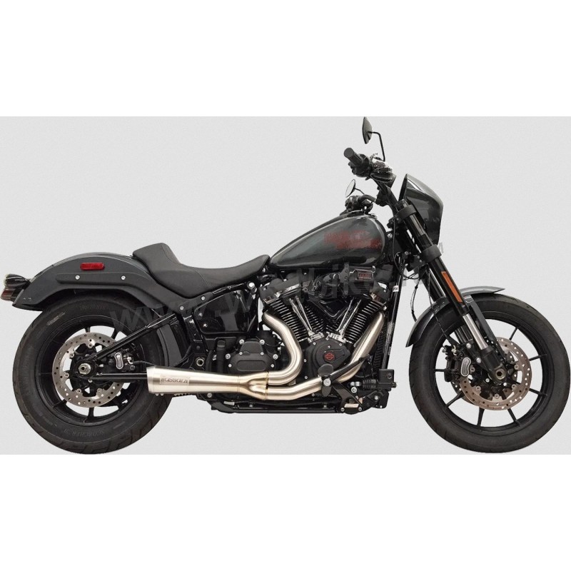 SCARICO BASSANI 2IN1 RIPPER 49 STATE INOX HARLEY DAVIDSON SOFTAIL 2018-2026